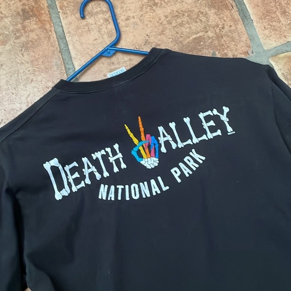 Men's Long Sleeve Tee Death Valley National Park Size Medium - Picture 9 of 9